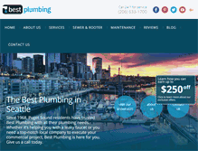 Tablet Screenshot of bestplumbing.com