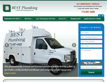 Tablet Screenshot of bestplumbing.net